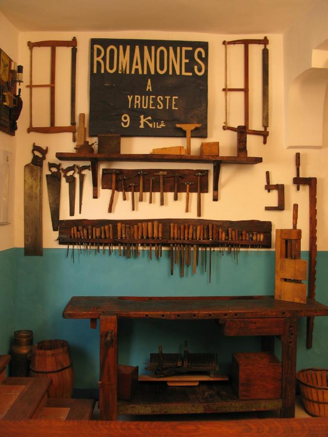 La Carpinteria Casa Rural Romanones Bagian luar foto